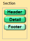 Selecting a section